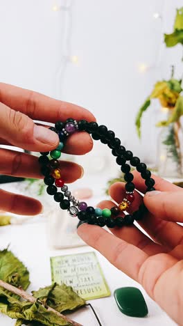 multi-color gemstone bracelet