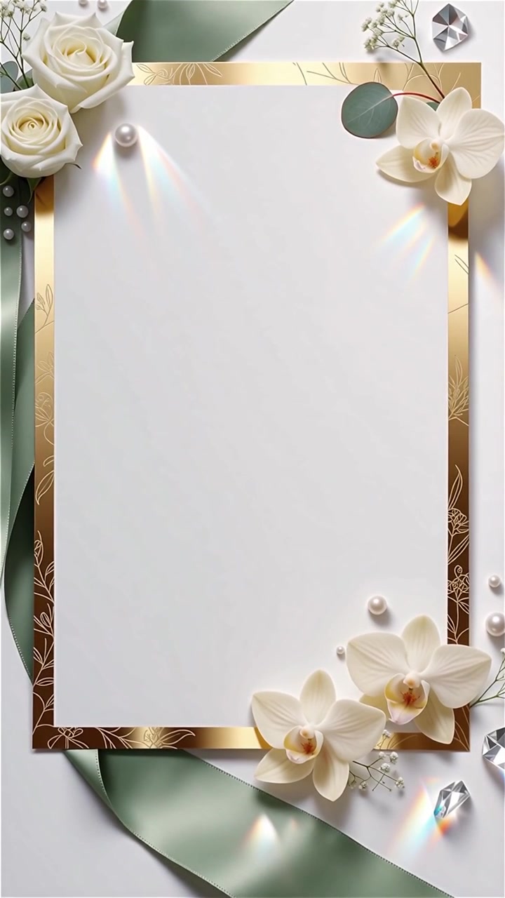 Minimalist Luxury Wedding Invitation Background