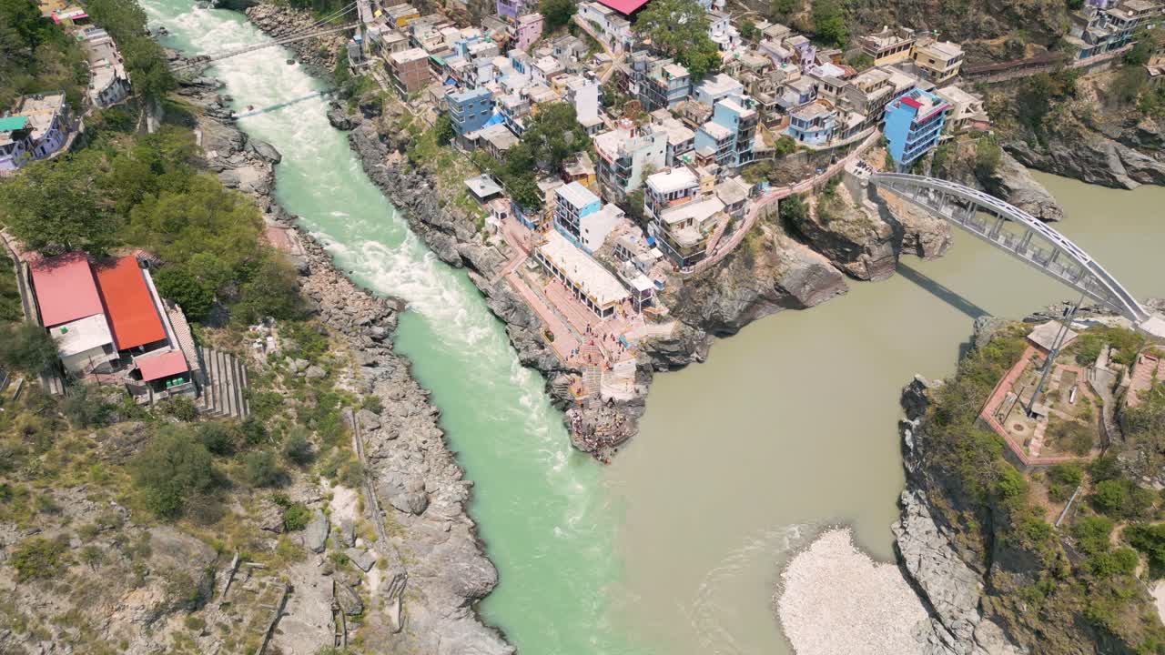 Devprayag is a town and a nagar panchayat, near New Tehri city in Tehri Garhwal District in the state of Uttarakhand, India,