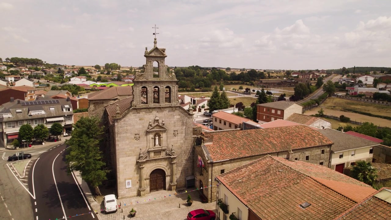 Villaggio di Alcanizes in Spagna