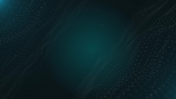 Wave dots weave lines abstract background network connection structure big data 3d virtual space vr