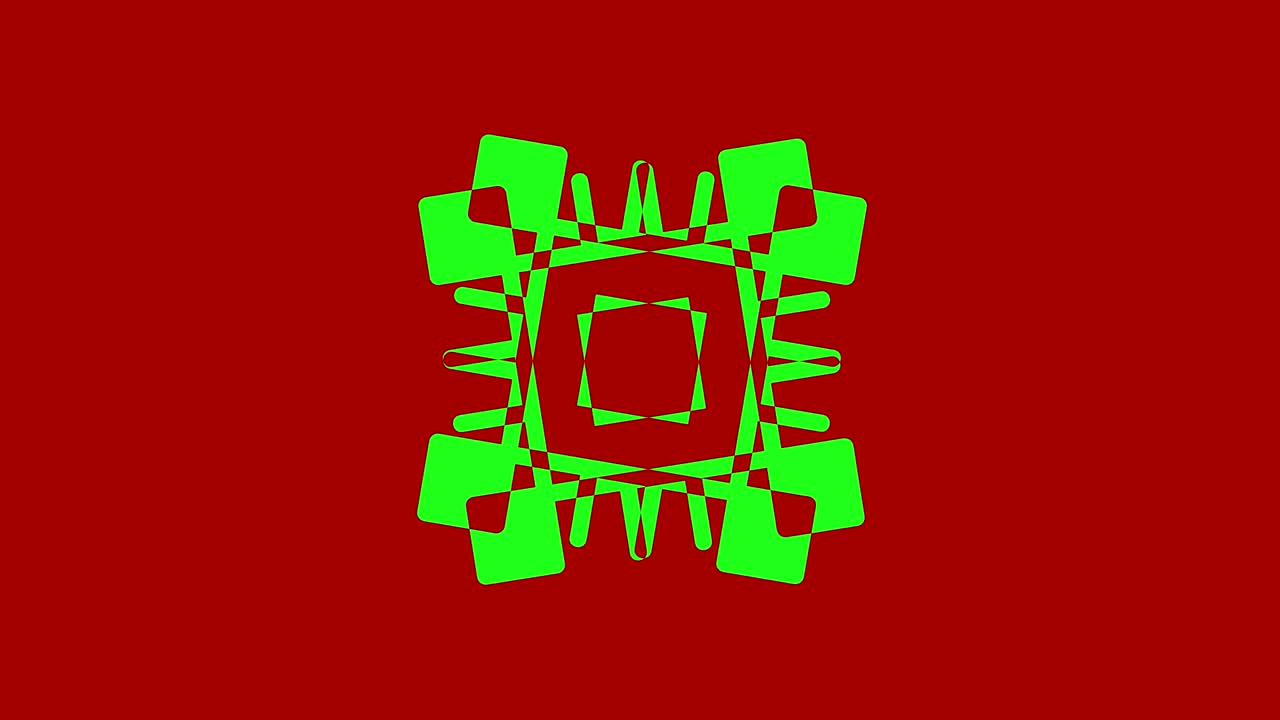 modelo de video 4k con efecto estroboscópico e hipnótico, en formato de video 16: 9.