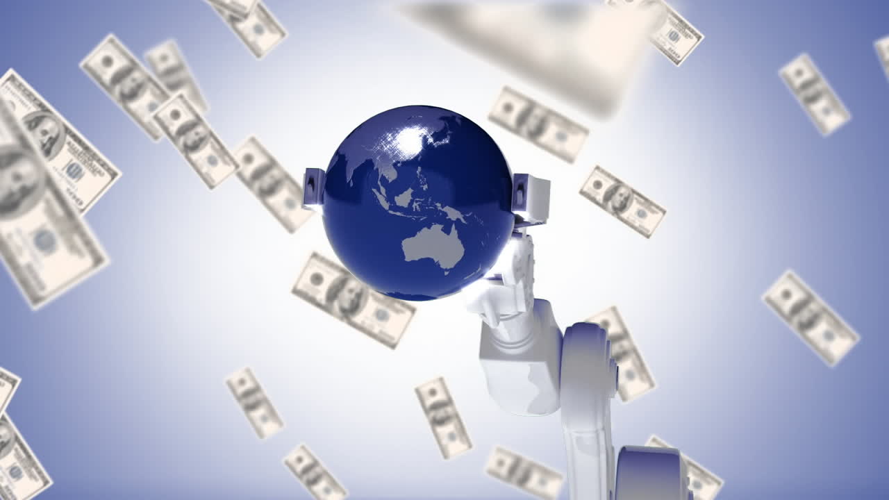 로버트 의 팔 은 지구 를 들고 있다