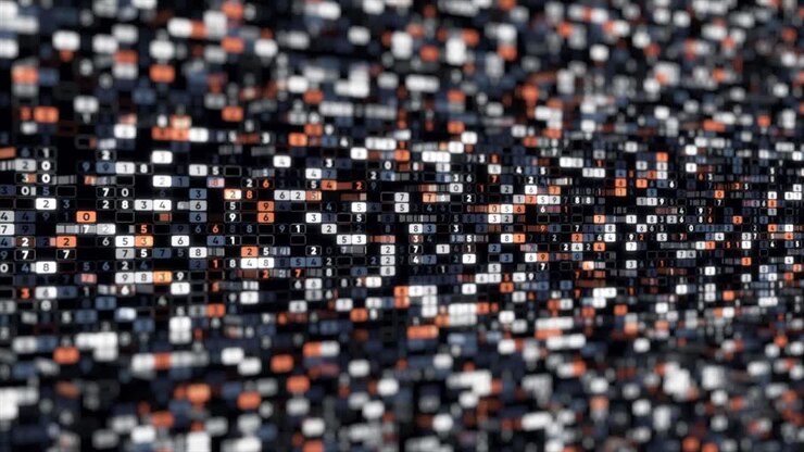 Binary Code Background