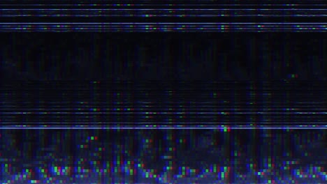 diseño único abstracto animación digital ruido de píxeles error de fallo daño de video