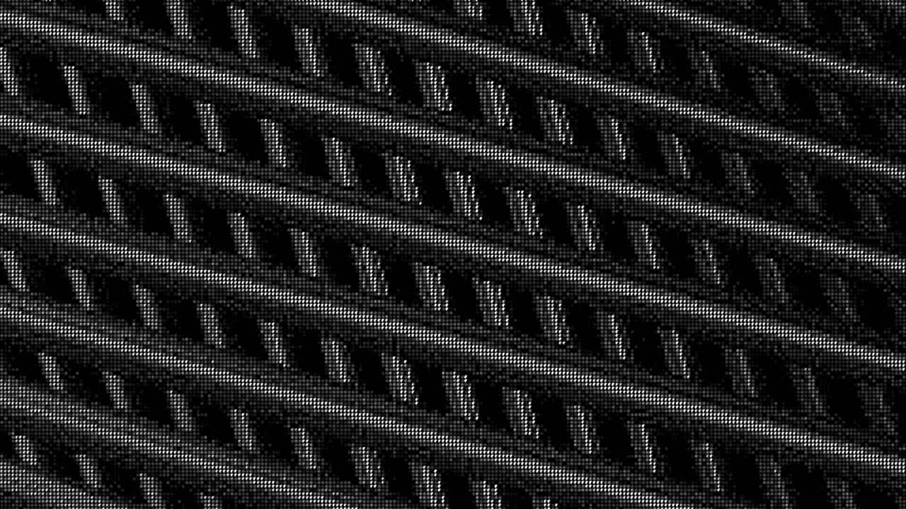 추상적인 흑백 기하학적 패턴