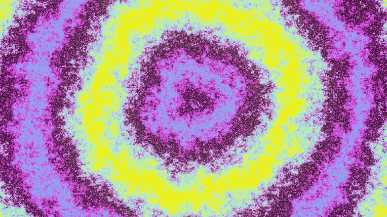 Bright pulsating abstract rings VJ Loop