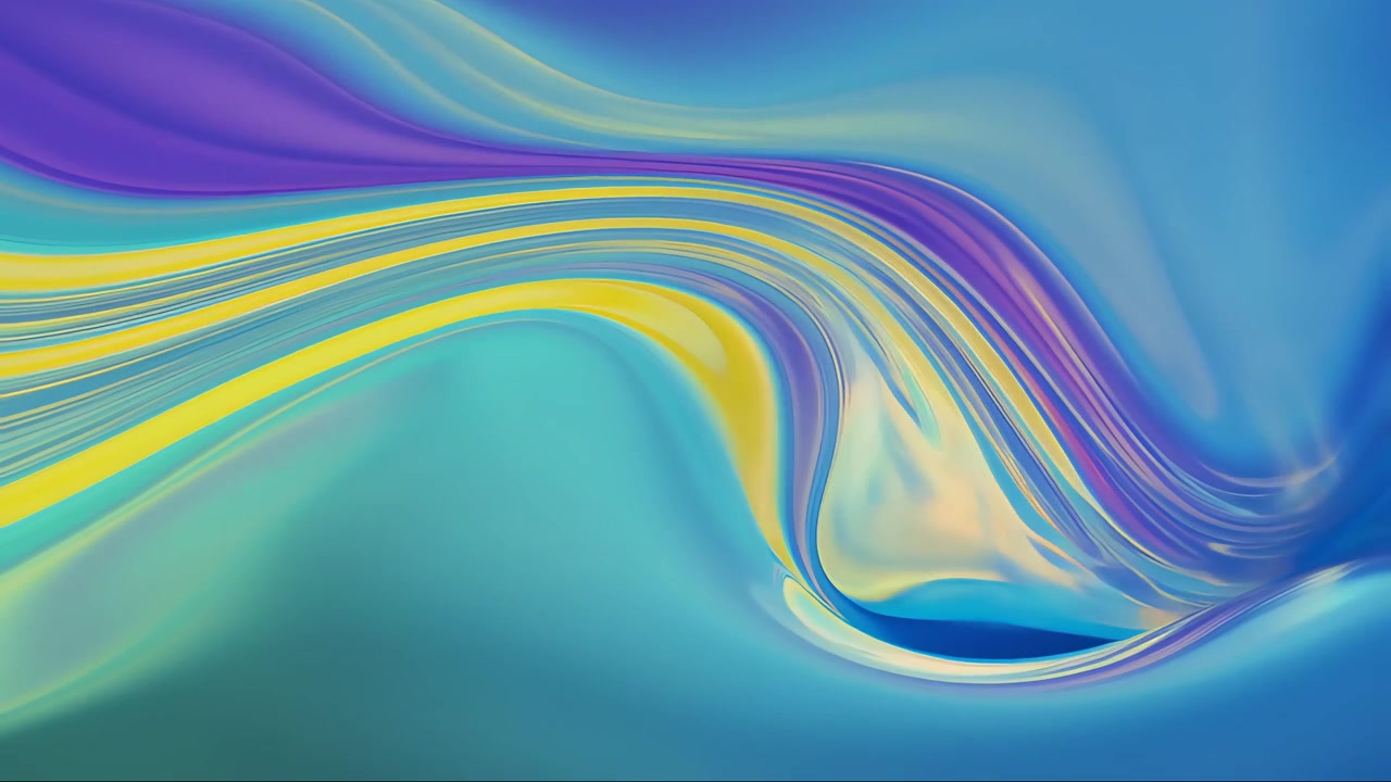 Abstract Fluid Motion Background 4K
