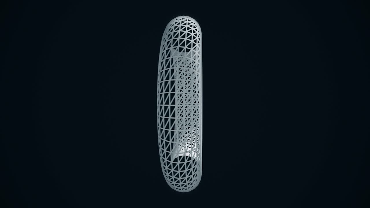 추상적인 기하학적 반지