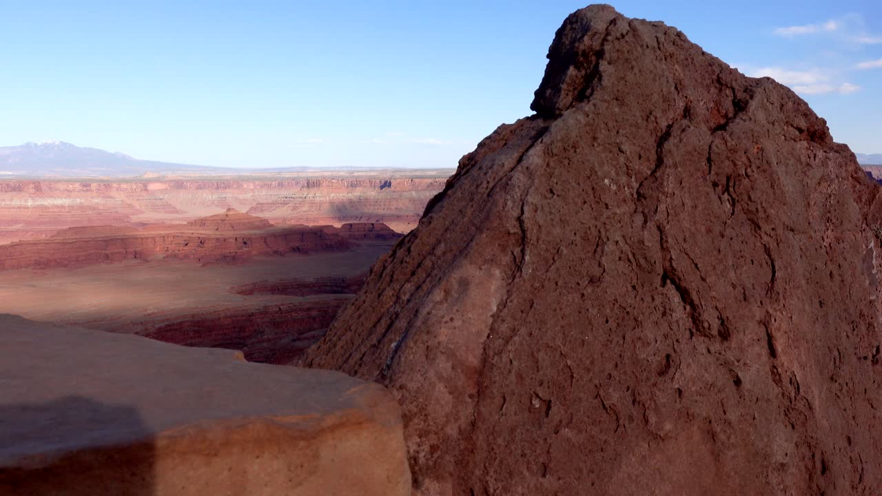 Ripresa con slider di canyon dal Dead Horse Point