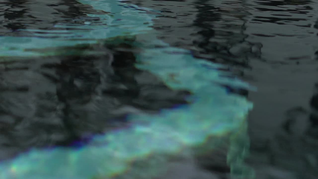 Abstract Reflections on Dark Water Surface