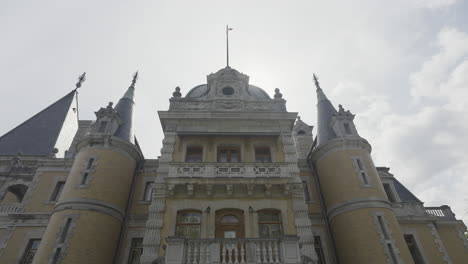 ornate facade of a historic building