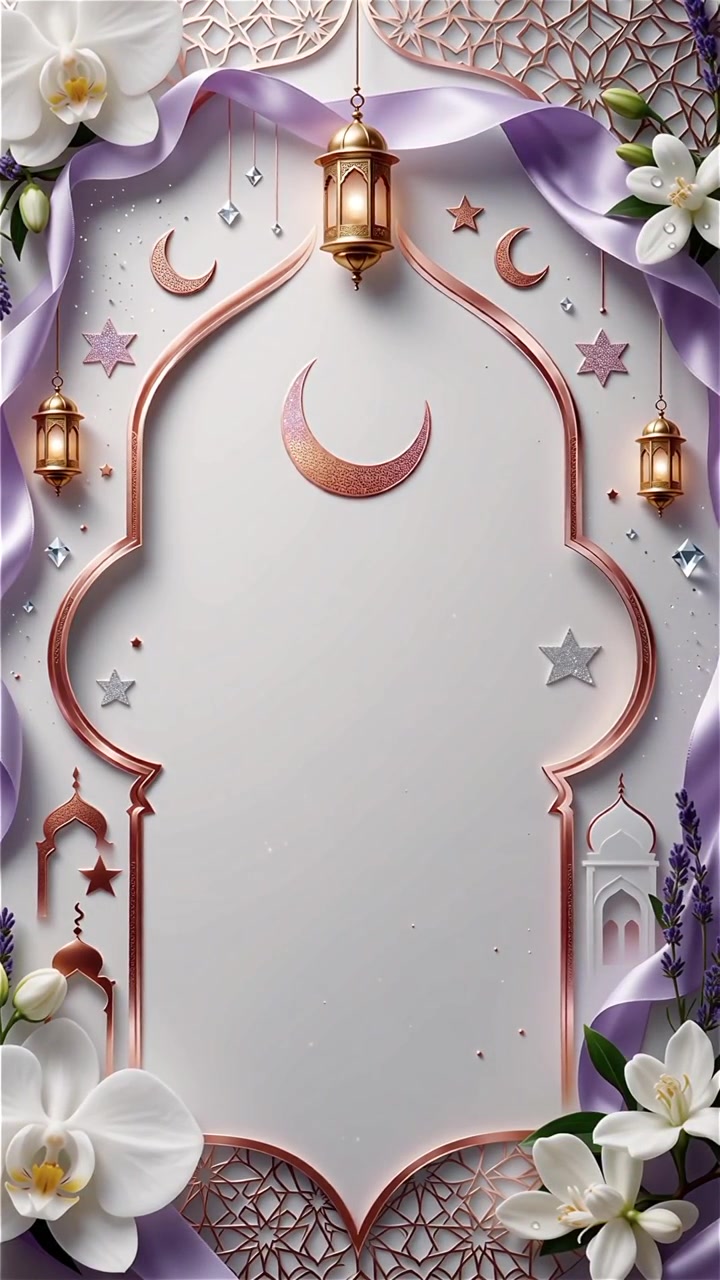 Compleanno del Profeta Maometto Mawlid al-Nabi Sfondo Islamico