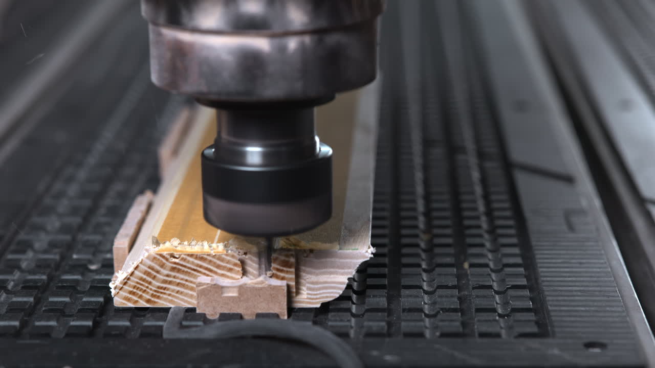 Fresatura del legno con macchine CNC