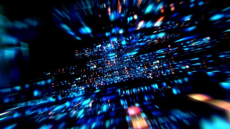 Fond abstrait futuriste 3D