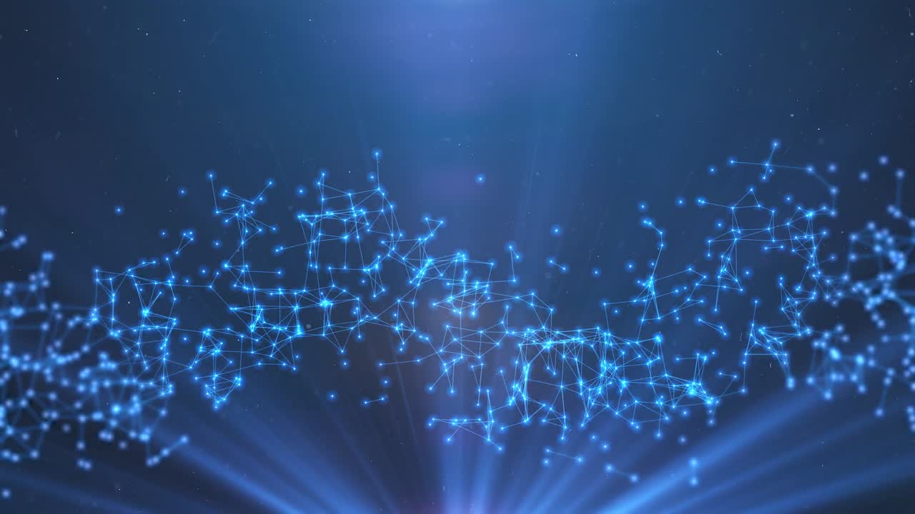 volando a través del sistema cibernético abstracto