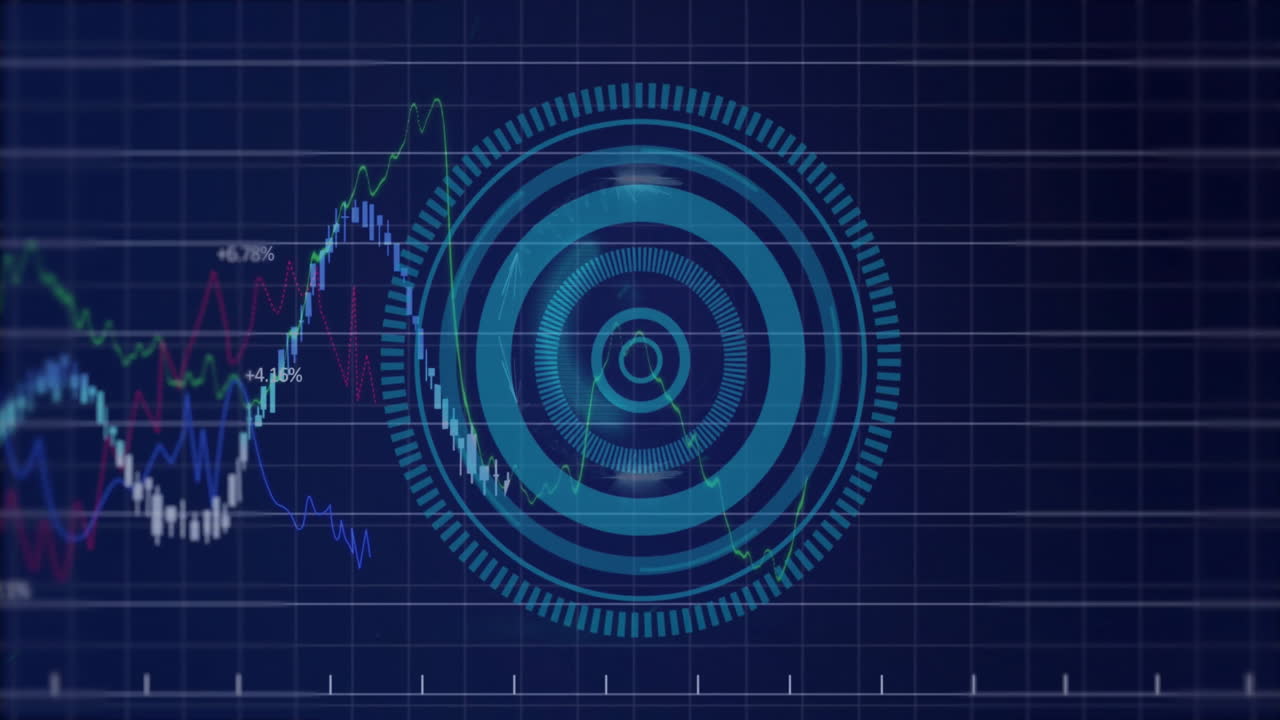범위 스캐닝을 통한 금융 데이터 처리 애니메이션