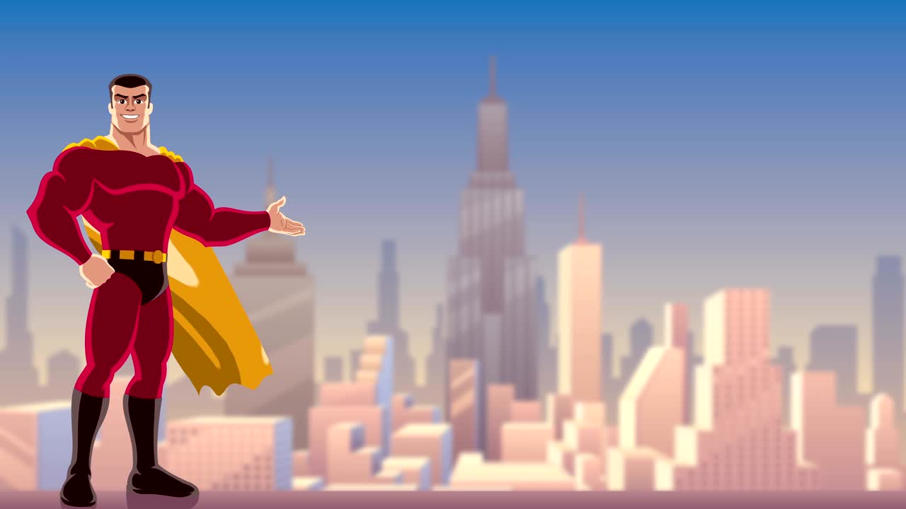 도시에서 선보이는 슈퍼히어로