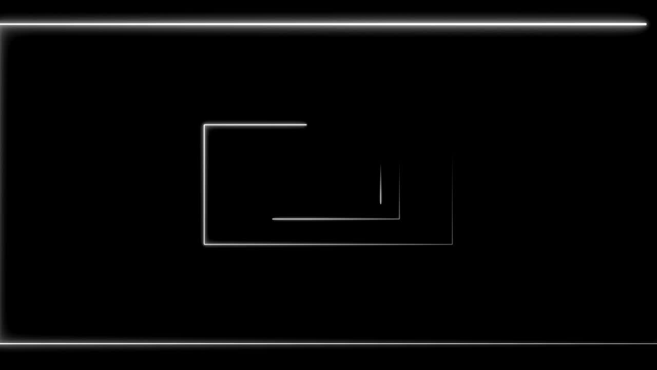 Abstract background with neon rectangles