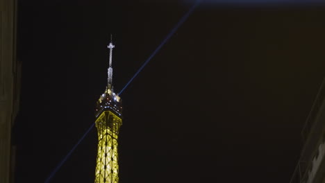 eiffel tower at night