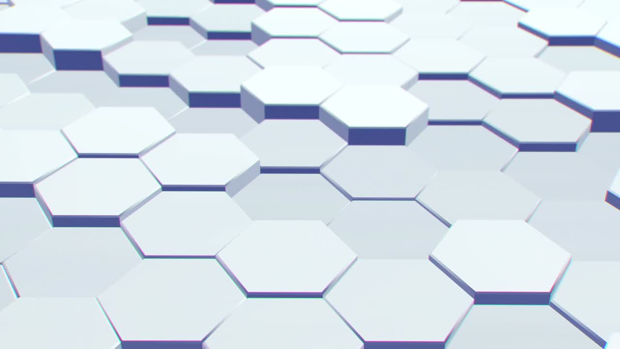 fondo de panal tecnológico en bucle para la composición de diseño de movimiento