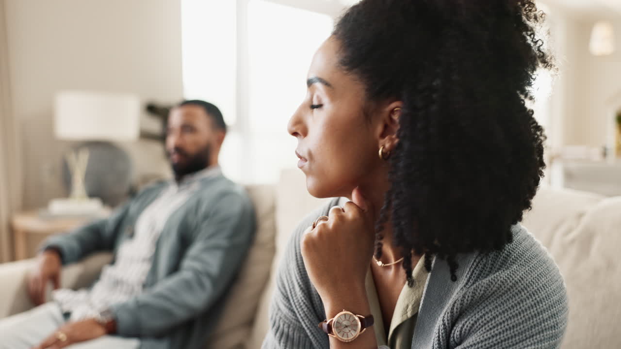 A couple experiencing relationship problems