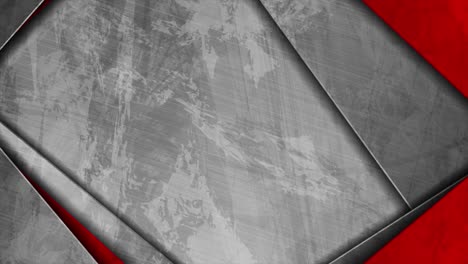 rojo y gris grunge abstracto tecnología fondo de movimiento corporativo