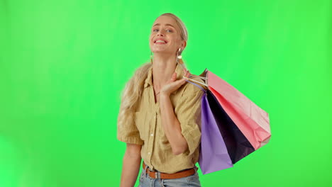 Mujer-Feliz,-Tarjeta-De-Crédito-Y-Bolsas-De-Compras