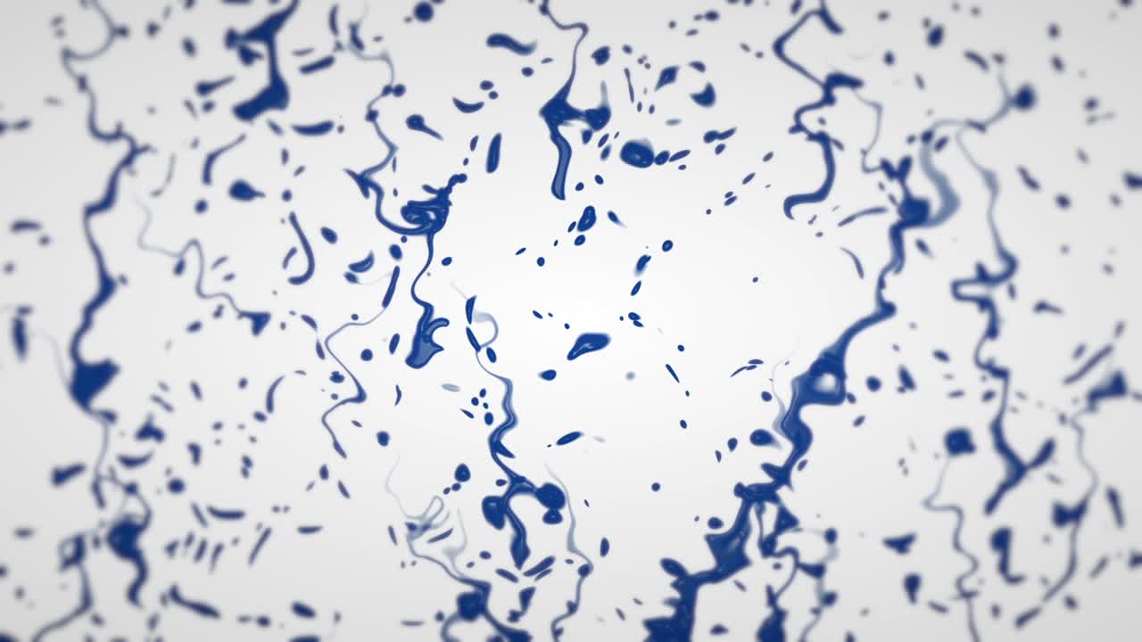 잉크를 는 루프 파란색