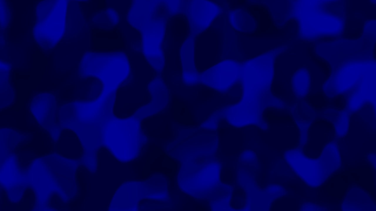 패턴과 같은 파란색과 검은색 액체 위장의 반복 애니메이션