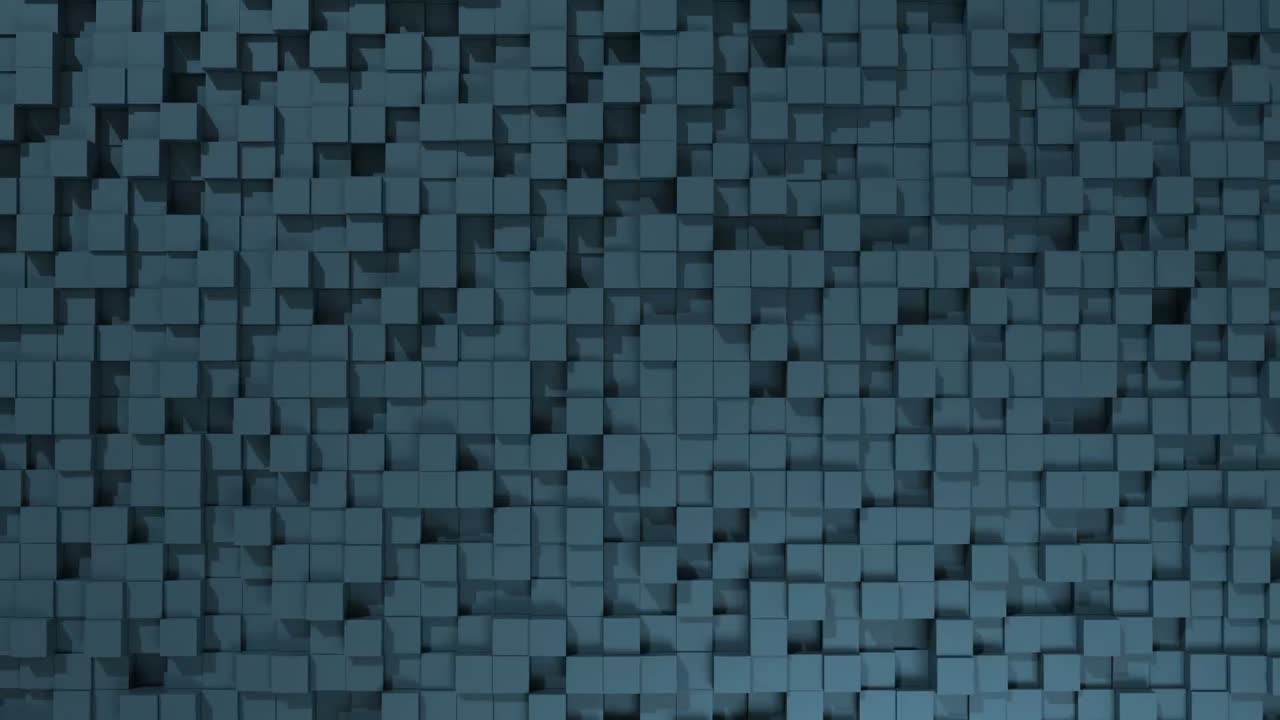 bloques verdes moviéndose en el patrón arriba y abajo