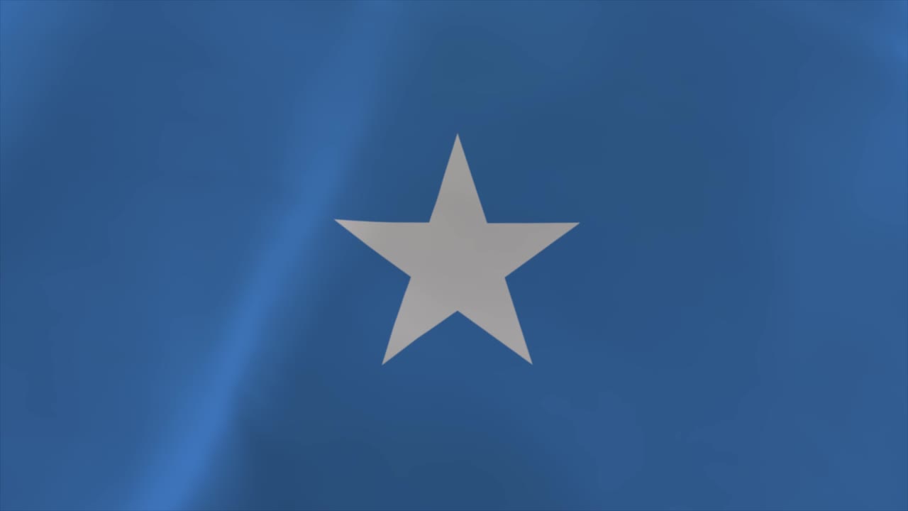 somalia agitando la bandera animación 4k fondo de papel tapiz en movimiento