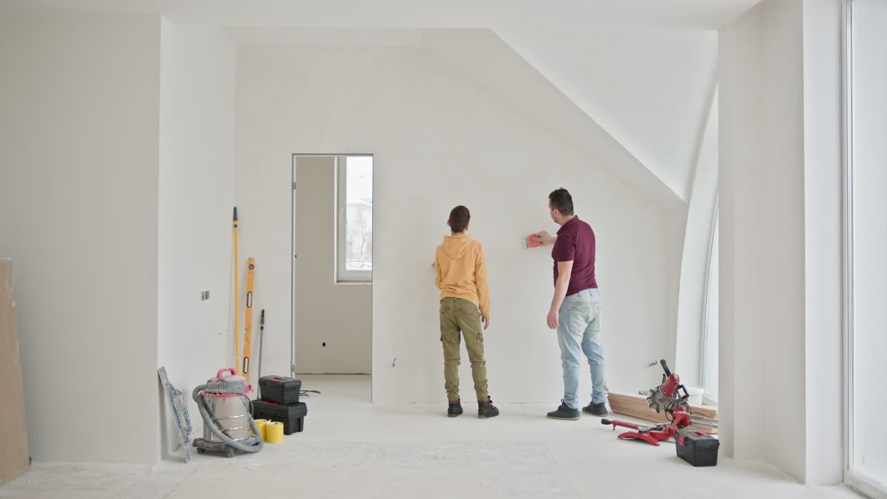 빈 방에 대한 리모델링 작업