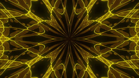 patrón geométrico abstracto dorado