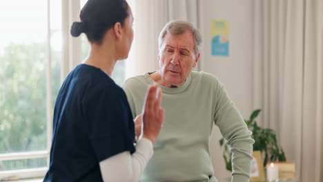 Home,-nurse-and-senior-man-with-pills