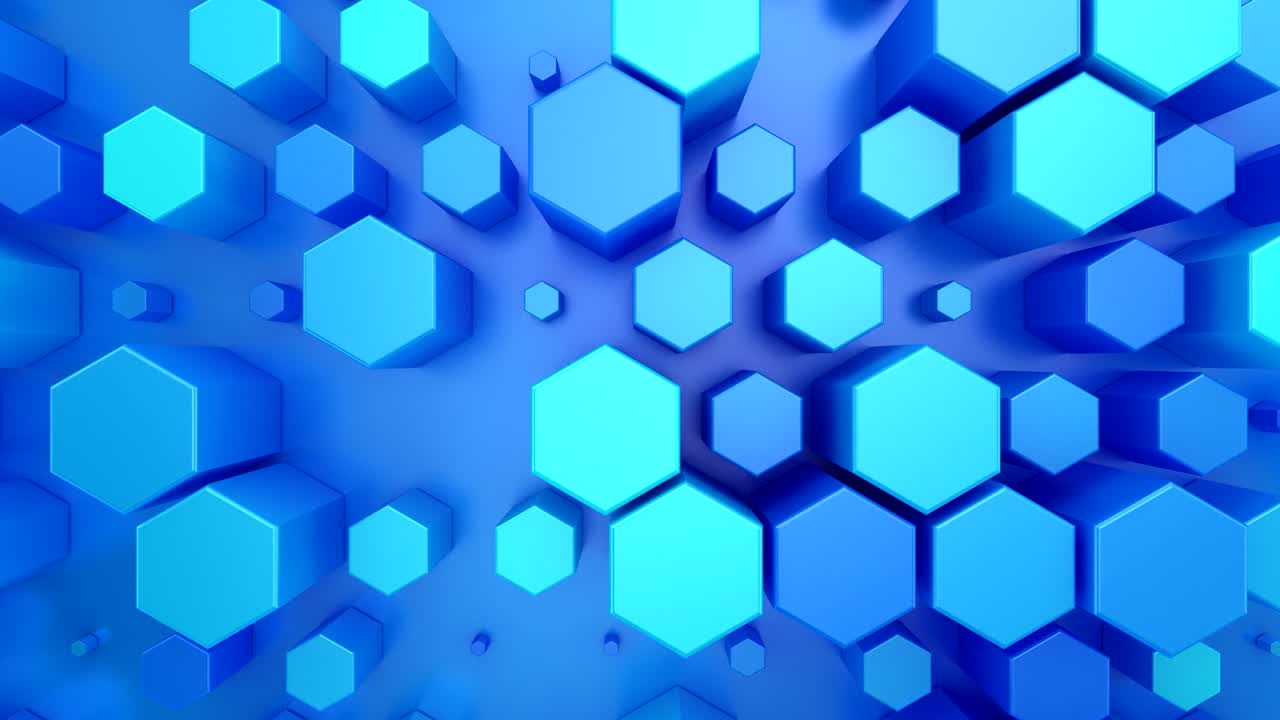 fondo de hexágonos animados