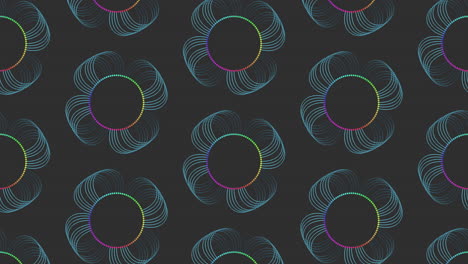 Mesmerizing-Kaleidoscope-Of-Colorful-Circles-On-Black