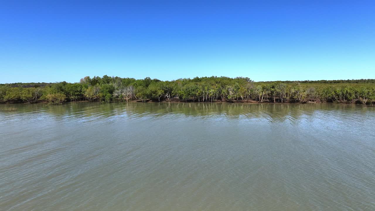 호주 북서부의 아름다운 맹그로브 숲과 개울-4