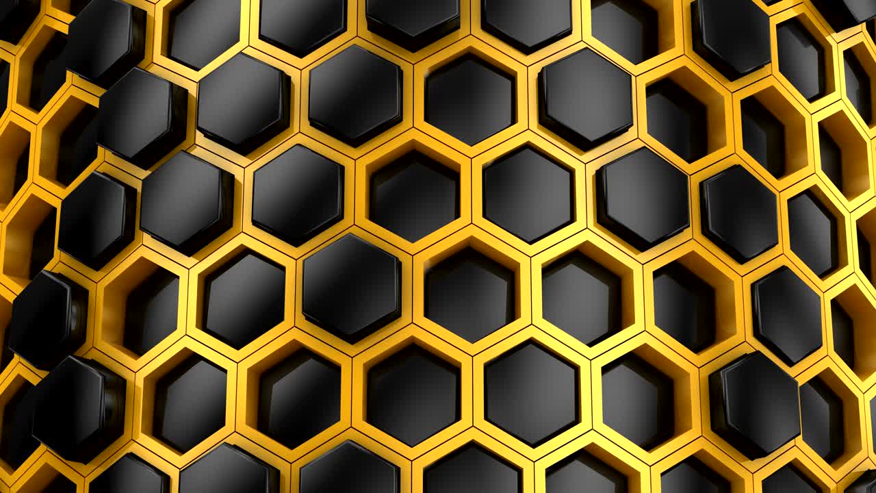 fondo de los hexágonos