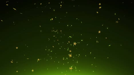 Animación-De-Chispas-Y-Estrellas-Sobre-Fondo-Negro