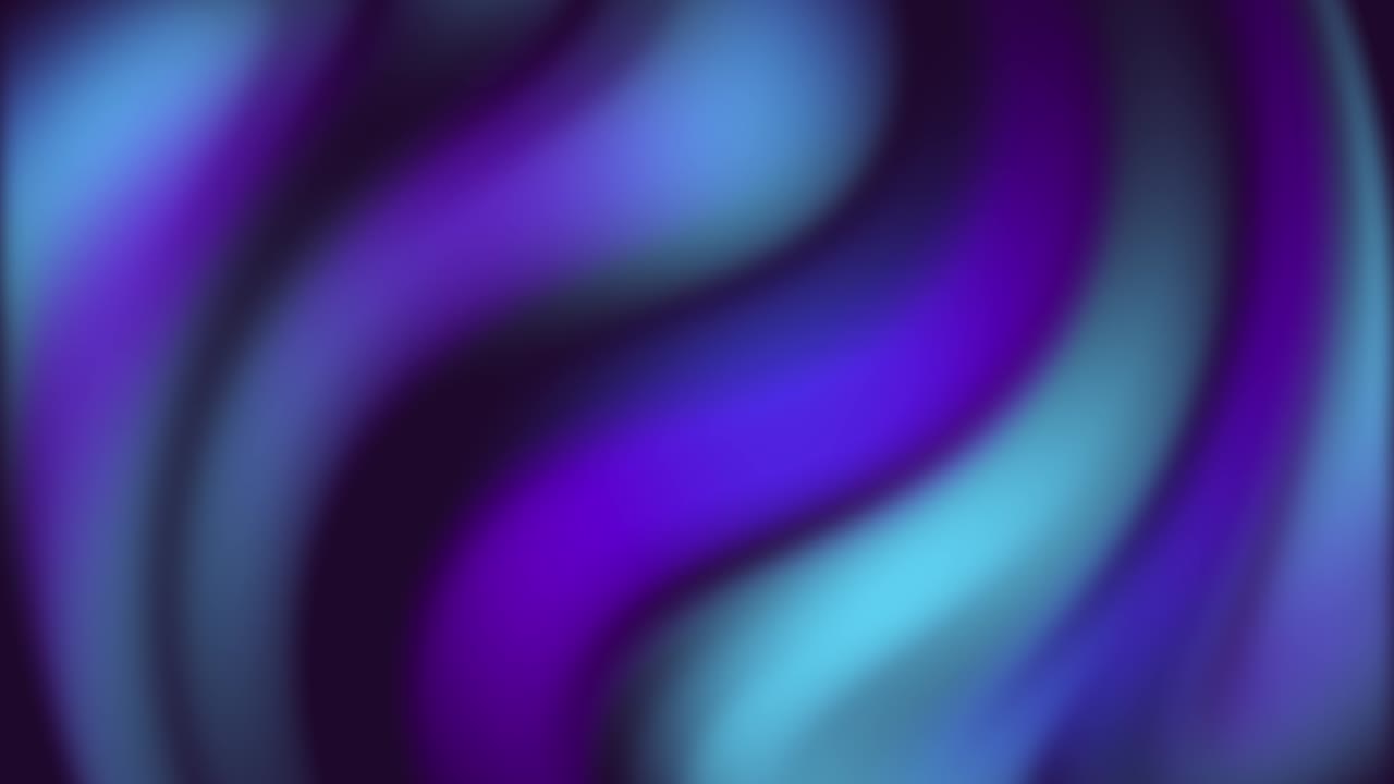 Animation of Abstract shapes.  A background of imagination and creativity. Keep moving from the left to the right. The color is purple and light blue.