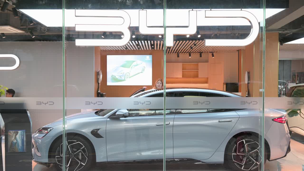 BYD Electric Car Show Room