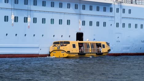 lifeboat transfer from cruise ship