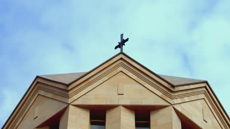 architectural detail of a church