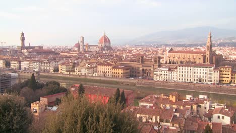 a beautiful establishing shot of florence italy 1