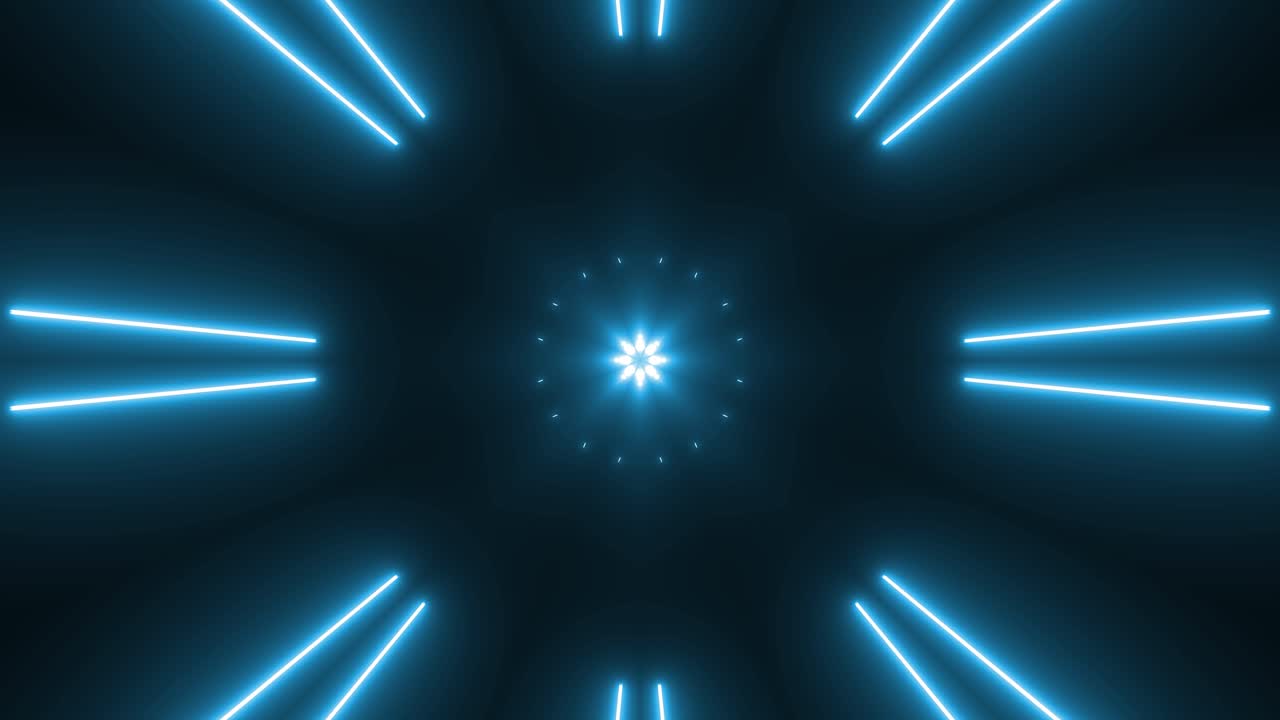 Modello di luce al neon astratto