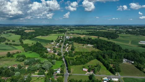 Ländliches-Dorf-In-Den-USA