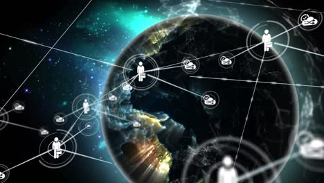 Animation-of-globe-with-networks-of-connections