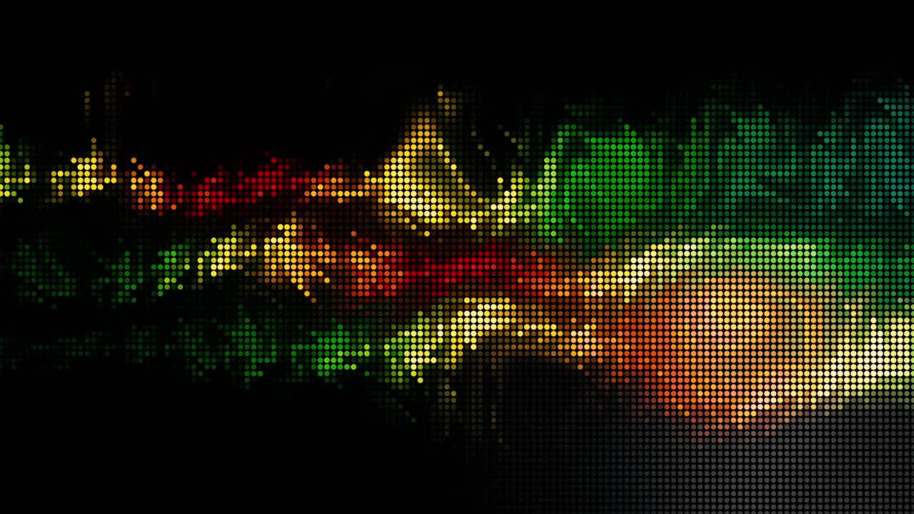 fondo abstracto con puntos de colores