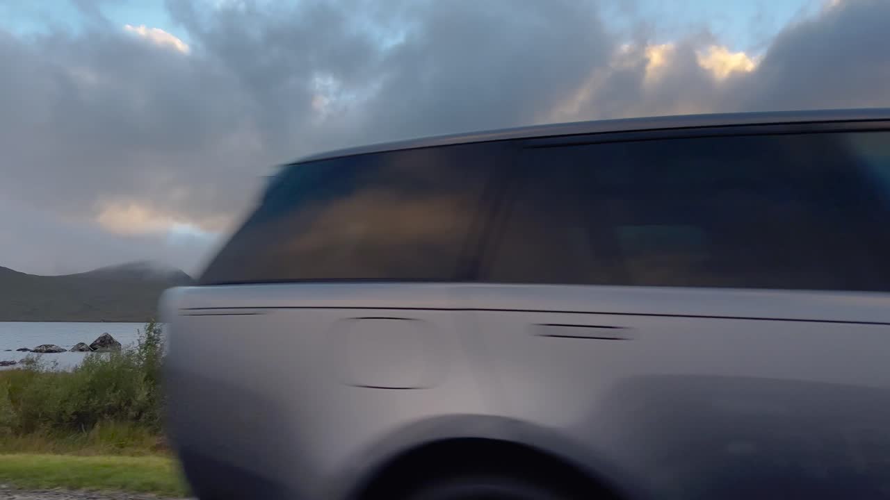 Mystical drive through Scotland's cloudy, dreamy Highlands